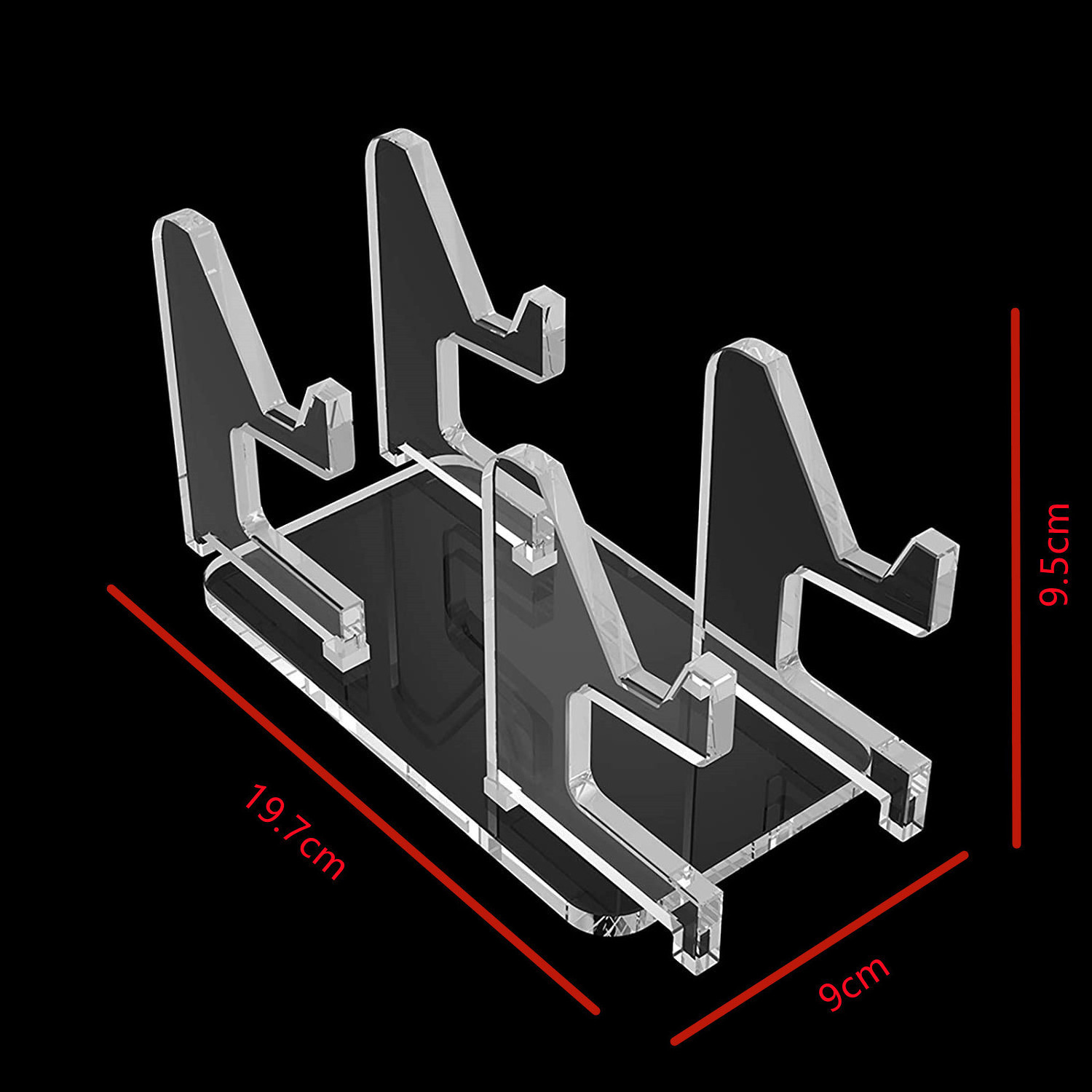 Transparent acrylic game console controller bracket acrylic toys storage boxes  storage holders racks