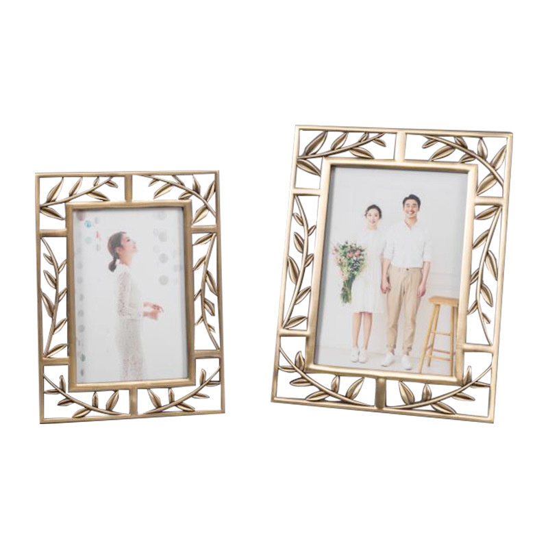 Modern Simple DIY Photo Frame Swing Table 6 inch 7 inch Zinc Alloy Metal Picture Frame Wholesale Picture Frame