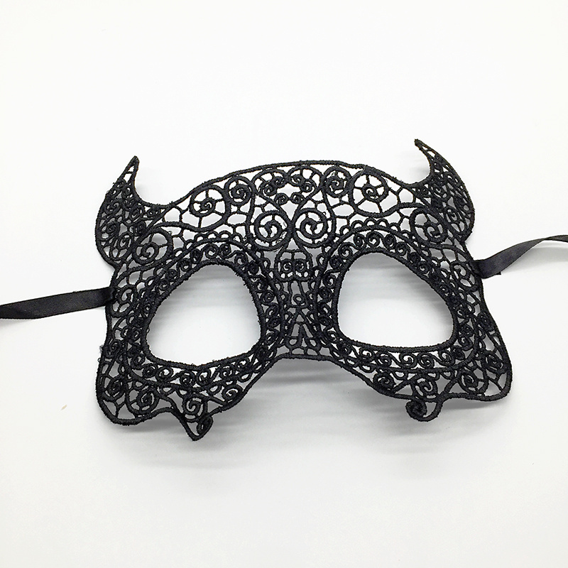 Hot Women Black Sexy Lace Eye Mask Party For Masquerade Halloween Venetian Costumes Carnival Mask