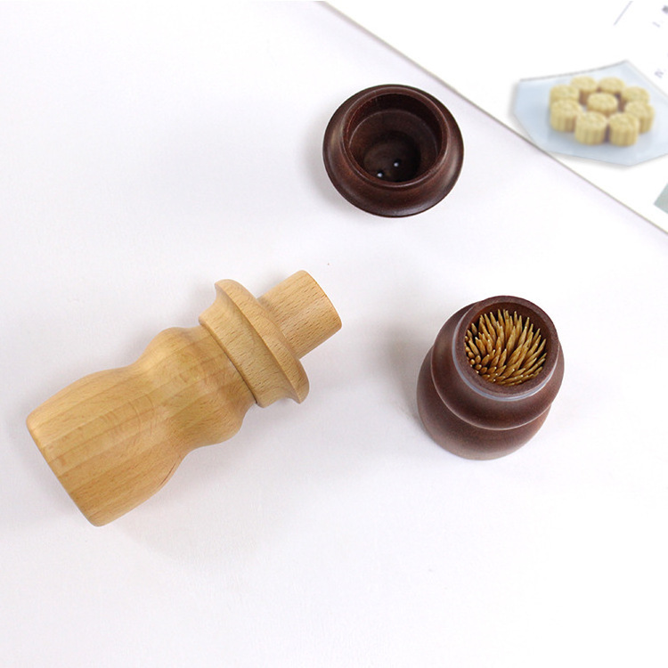 Wooden toothpick holder with creative and personalized minimalist toothpick box