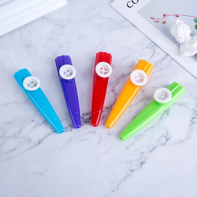 Musical Instruments Educational Manipulative Toys Custom Logo Plastic Kazoo