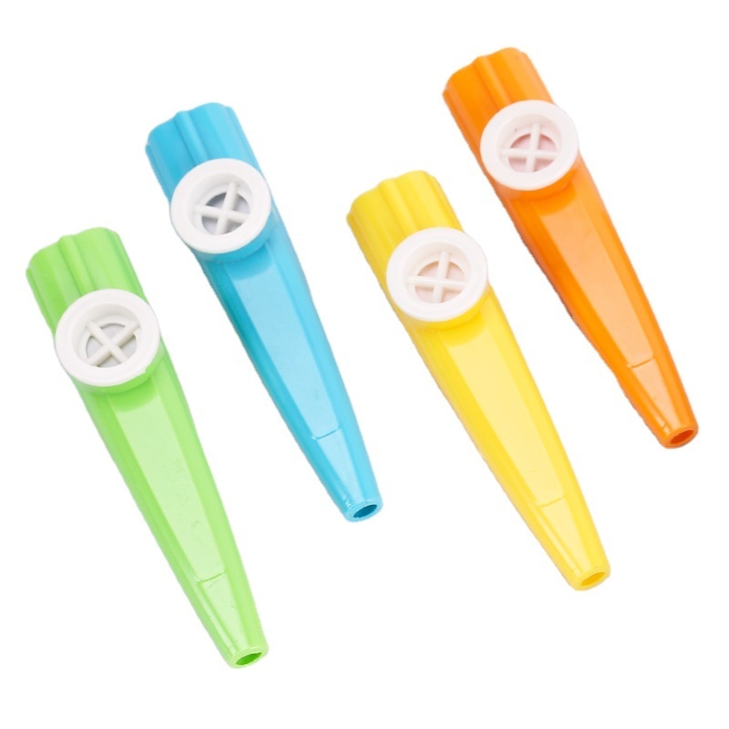 Musical Instruments Educational Manipulative Toys Custom Logo Plastic Kazoo