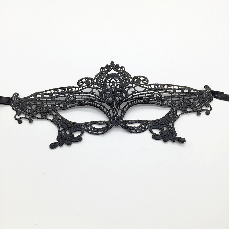 Hot Women Black Sexy Lace Eye Mask Party For Masquerade Halloween Venetian Costumes Carnival Mask