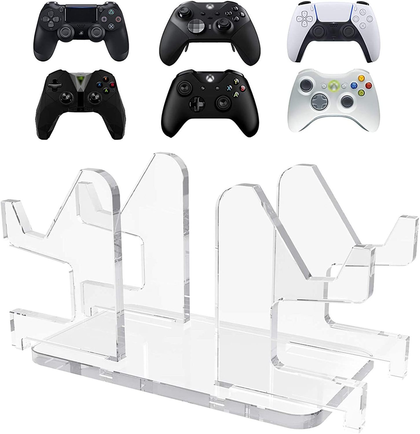 Transparent acrylic game console controller bracket acrylic toys storage boxes  storage holders racks