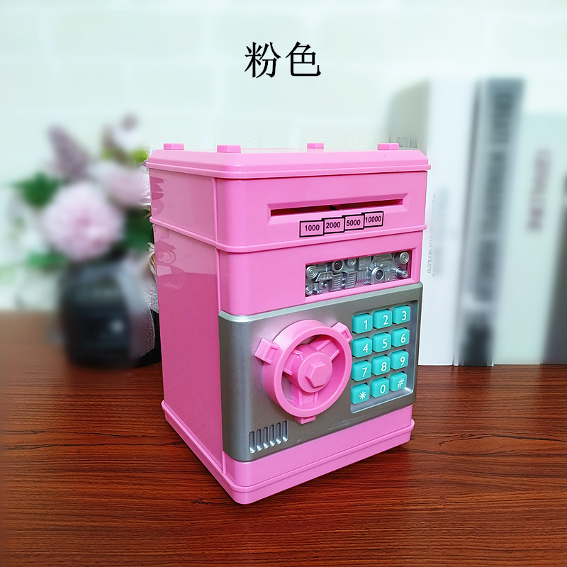 Christmas gifts Digital computing multifunctional storage piggy bank money saving box atm piggy bank piggy bank for kids