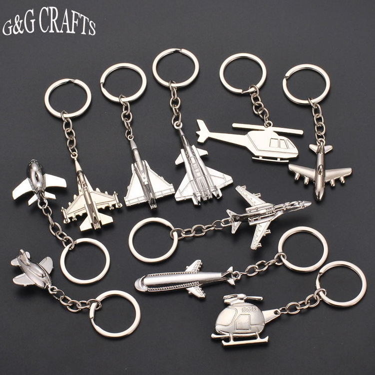 Creative Kinds of Metal Airplane Keychain Plane Keyring