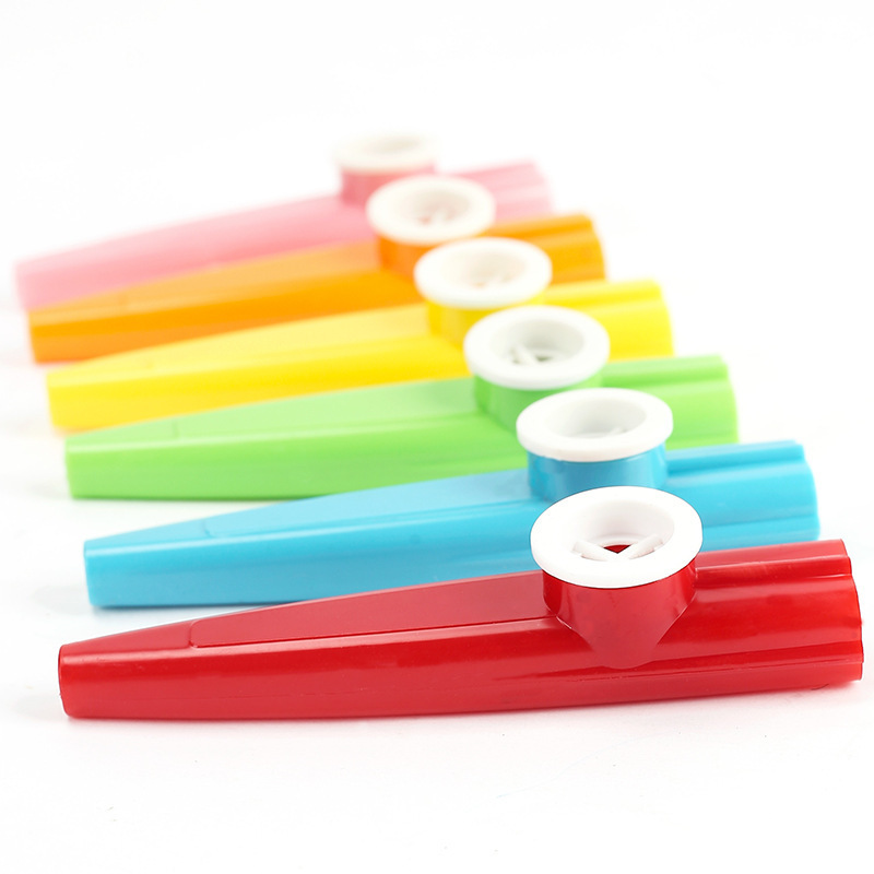 Musical Instruments Educational Manipulative Toys Custom Logo Plastic Kazoo