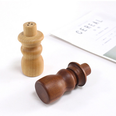 Wooden toothpick holder with creative and personalized minimalist toothpick box