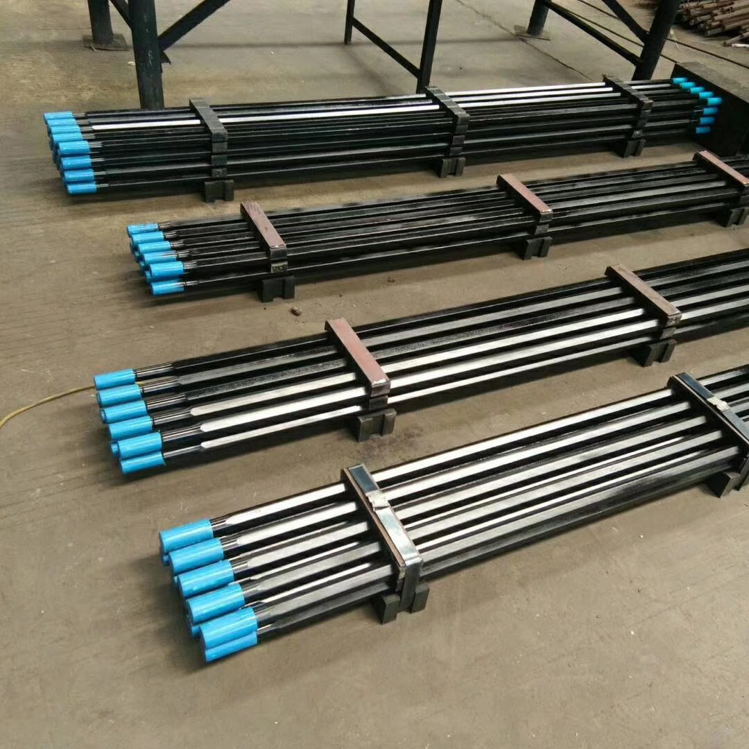 Factory Direct Sale ST68 Thread Long Hole Rock Blasting Drill Pipe Steel Rod For Tube Drilling