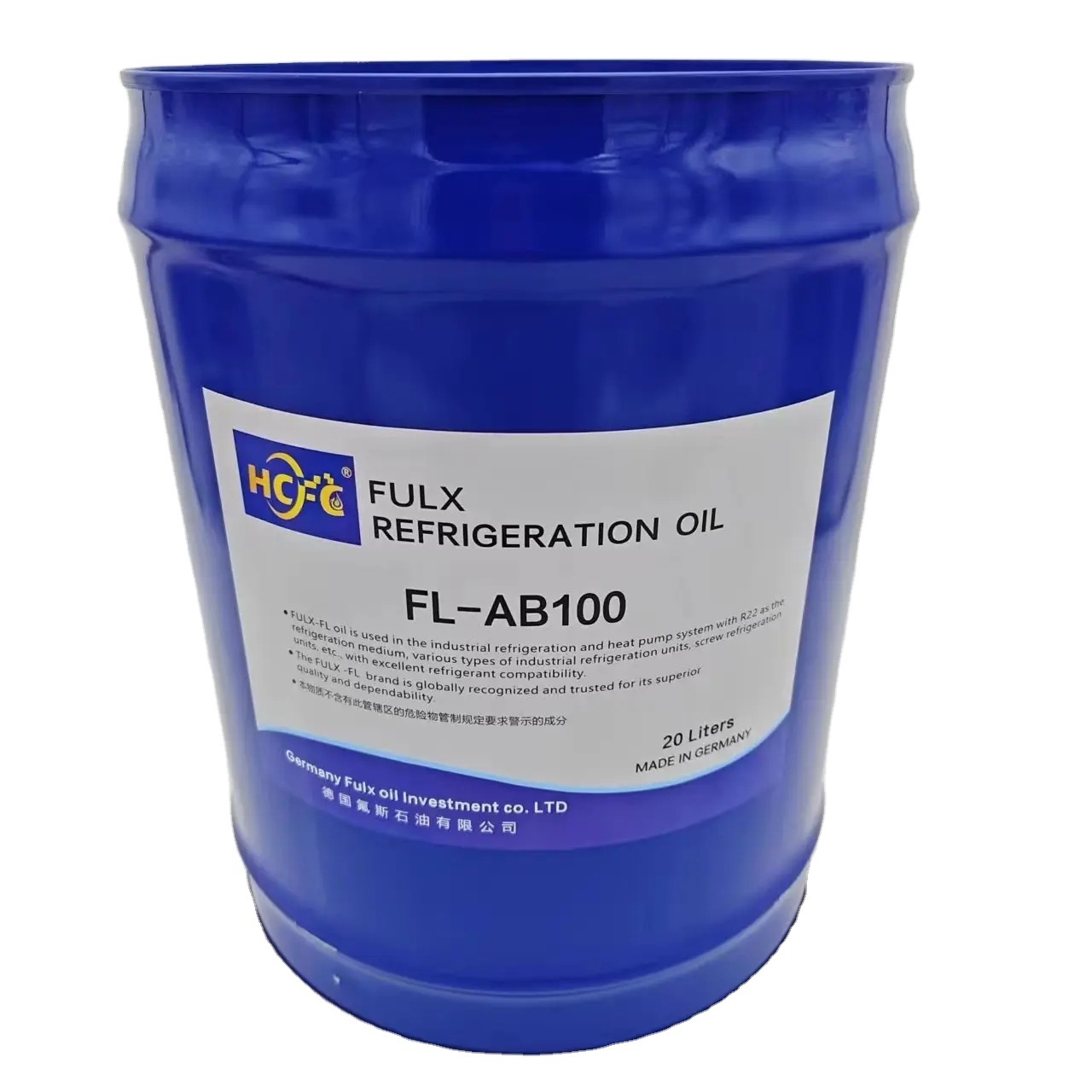 Synthetic Refrigeration Lubricant POE Oil FL-POE170-20L for sale