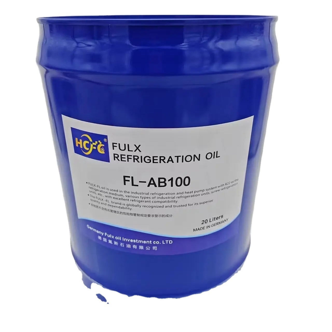 Synthetic Refrigeration Lubricant POE Oil FL-POE170-20L for sale