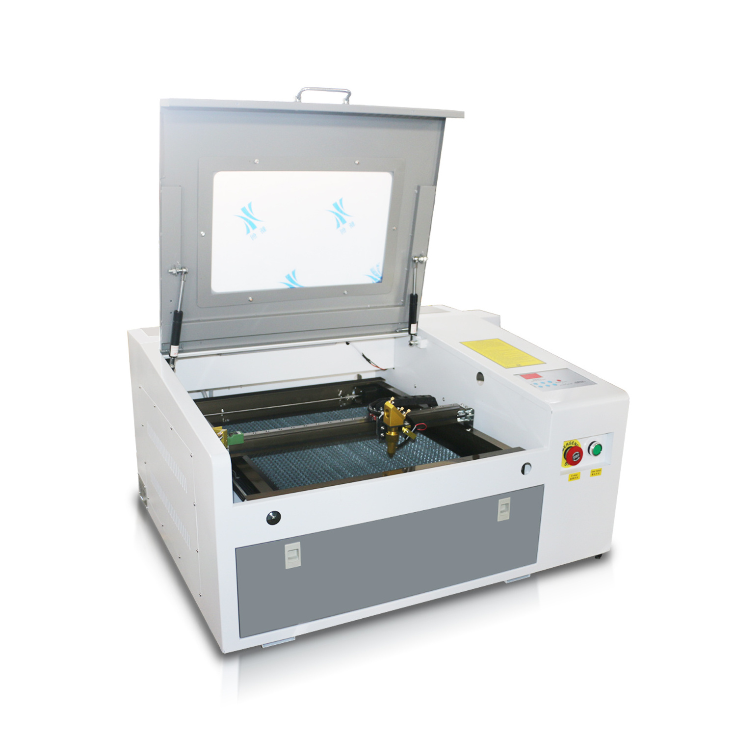 China Factory CNC Rubber Stamp Acrylic Wood Paper Co2 Laser Engraving Machine 4040 Price