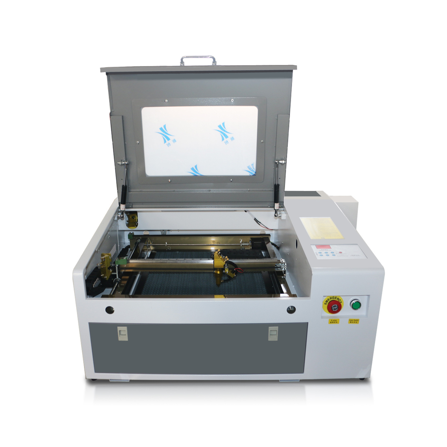 Low MOQ Co2 Laser 50 60 80 Watts Small Rotary Cutting Machine 4040 3040 Lazer Engraving Machine 40*40cm