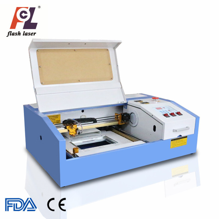 Flash Laser stamp making machine, laser engraving and cutting machine K40D