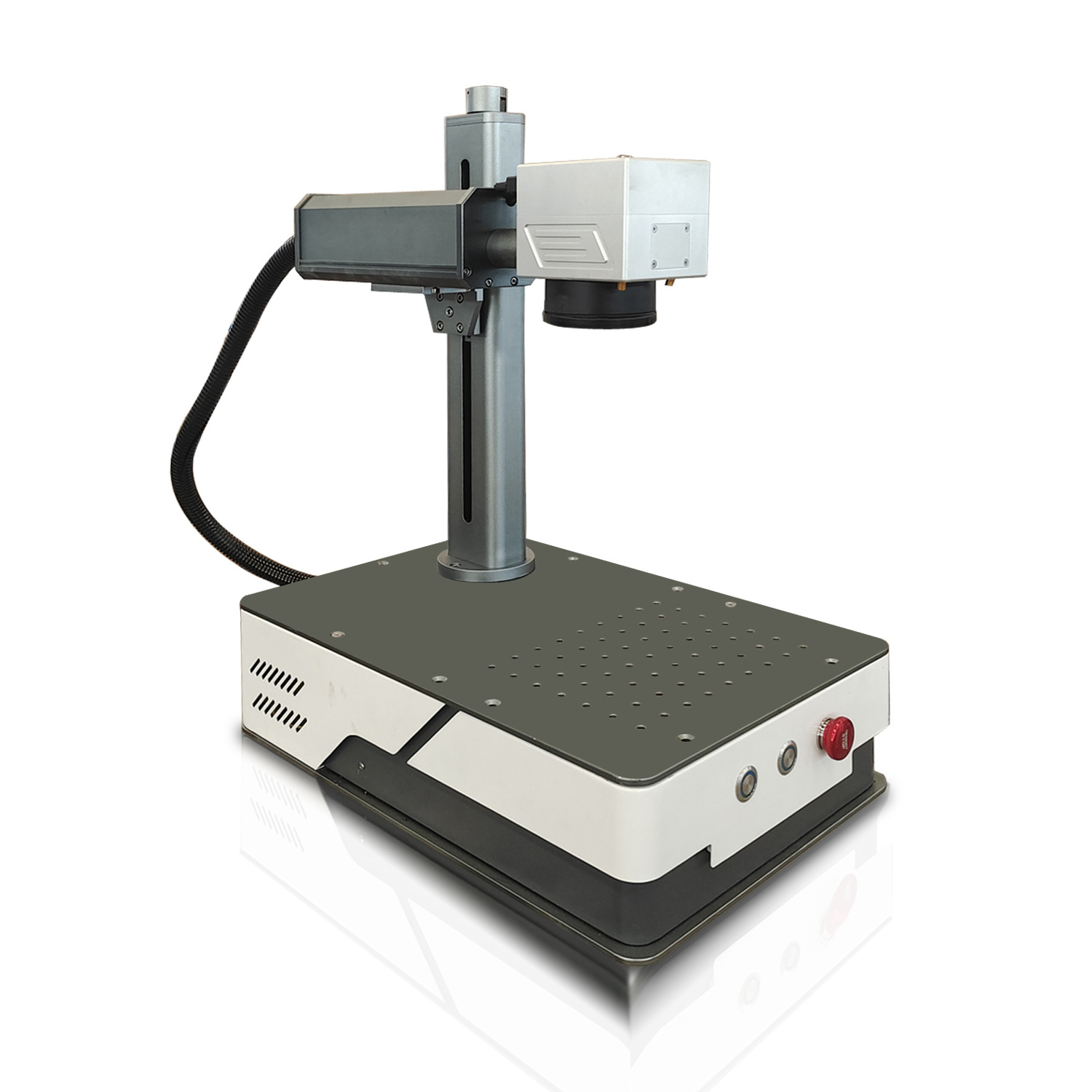 Mini Portable Fiber Laser Marking Machine 20W 30W 50W fiber engraving machine