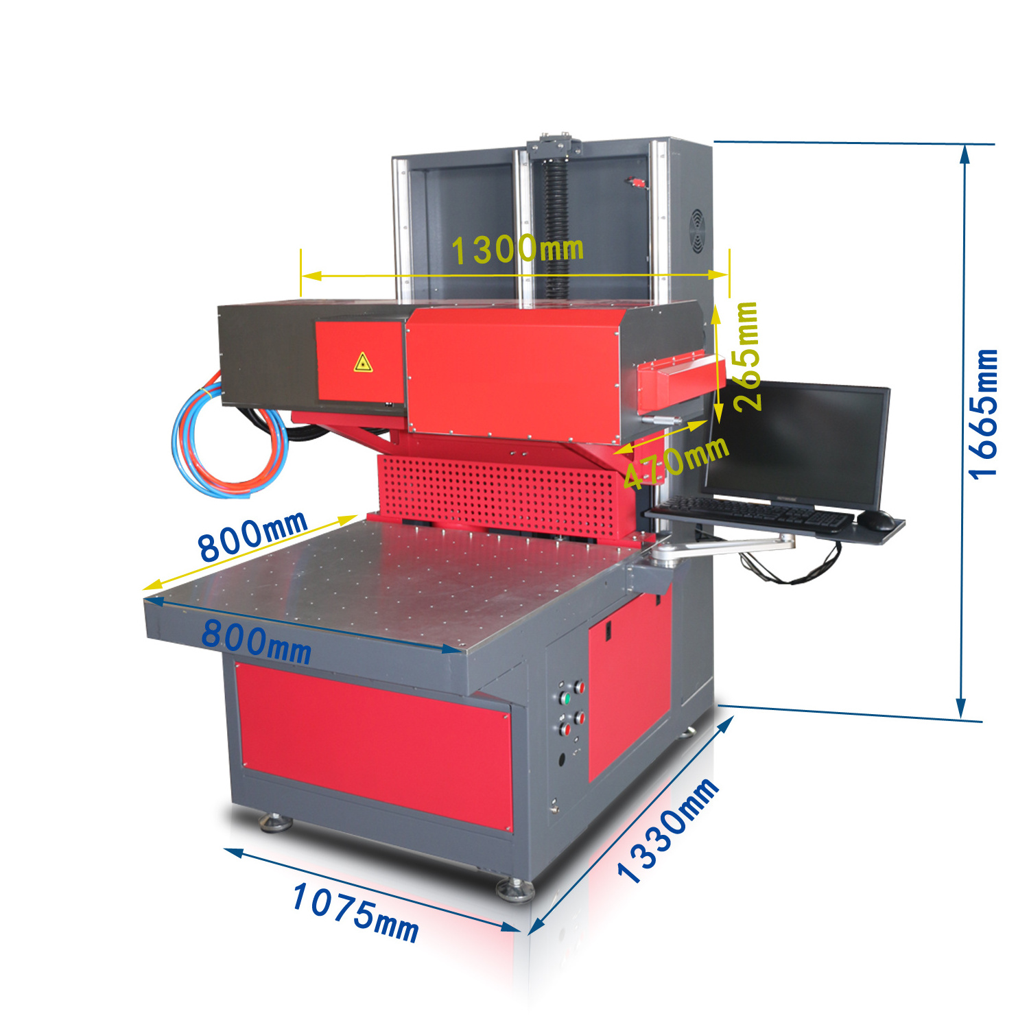 Paper leather fabric Galvo scanner 3d dynamic Co2 RF Metal Tube Laser Marking Machine Marker CNC Laser Cutter for Pop up Card