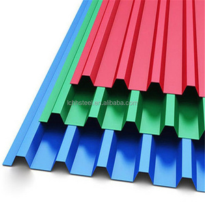 Professional 10 Ft. Galvanized Steel Corrugated Roof Panel 12 Ft Corrugated Roofing Color Coated Metal Roofing