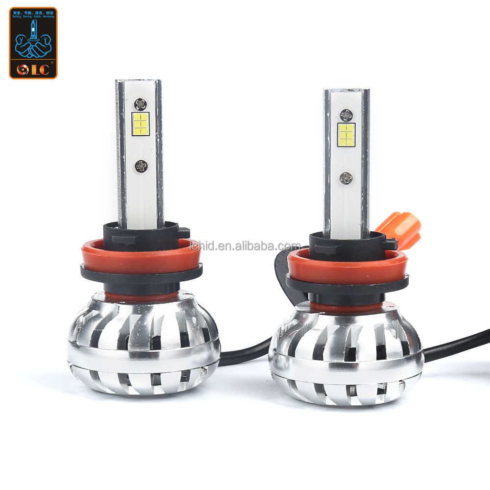 H11 High Quality A1S LED Car Headlight Bulb H1 H3 H4 H7 H8 H9 H10 H11 H13 9004 9005 9006 9007 For 60 Watts 6000 lumen