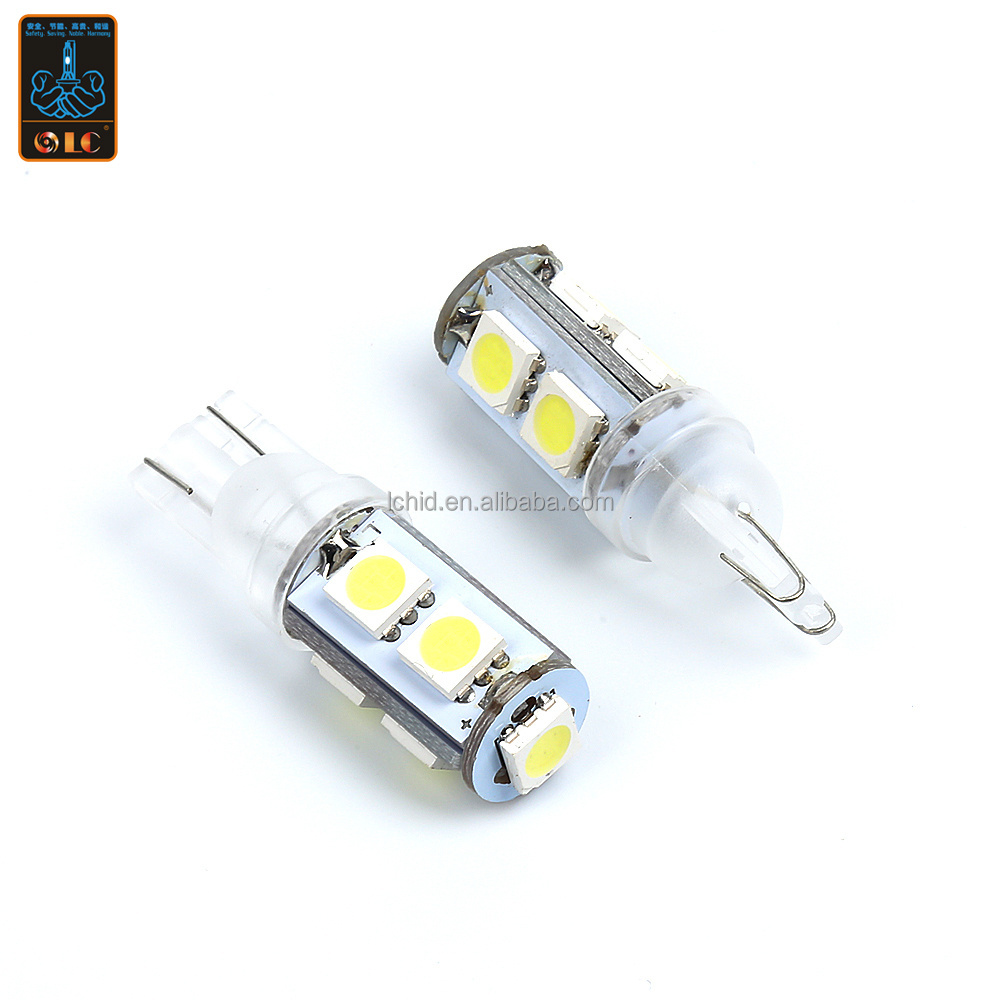 T10 5050 7smd led bulb T10 194 168 7smd led bulb white T10 LED interior light w5w