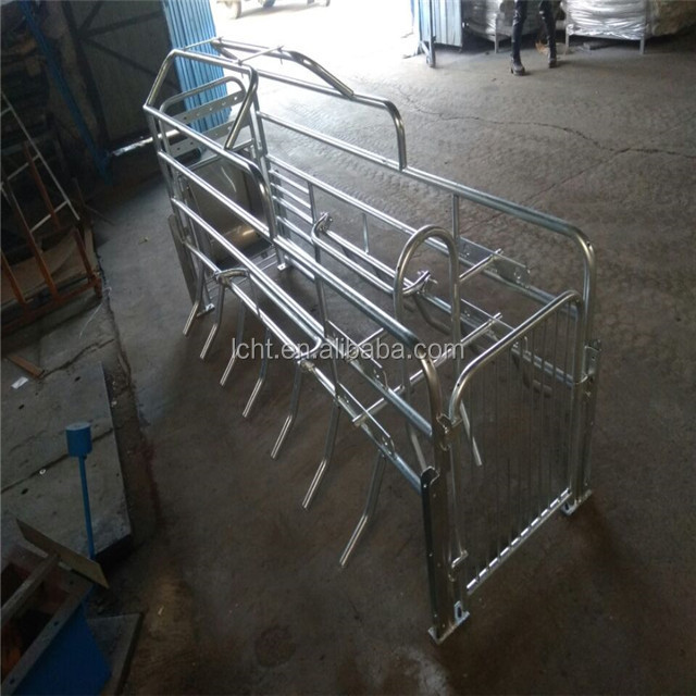 pig farm equipment farrowing crate sow bed