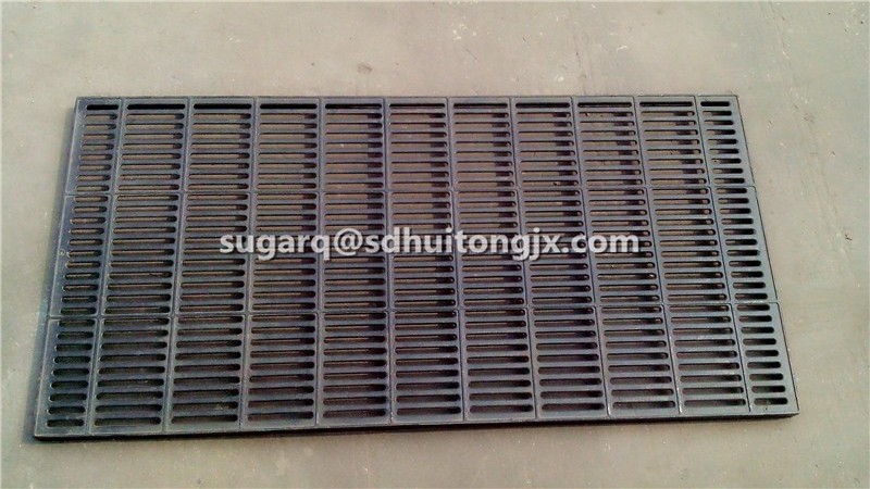 Ductile cast iron floors for pigs / pig farming equipments 6001200