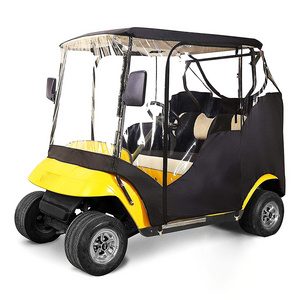 The Best-Selling 600D Waterproof Transparent Golf Cart Cover Gm Fits Most Brands Of Golf Carts