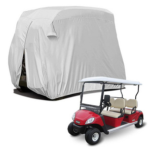 Foldable Anti wrinkle Golf Cart Cover outdoor waterproof Durable Heavy duty fabric anti fire anti dust cover