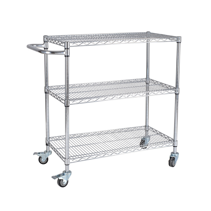 Hot sale furniture 2/3/4/5 layer removable rotational Trolley Kitchen rack storage rack