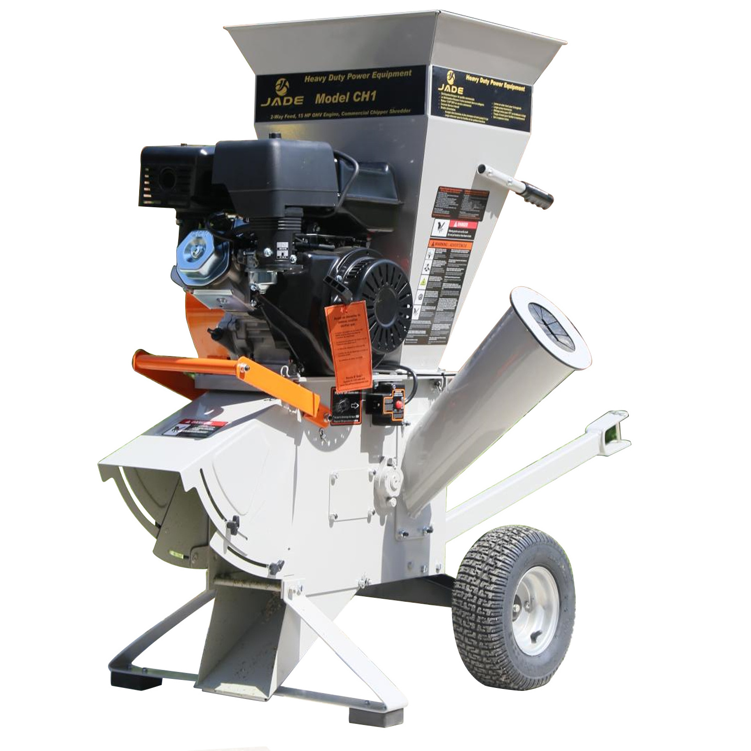 Most Buoyant Wood Chipper Shredder Knife Wood Chipper Firewood Processor CH1 420cc Petrol Wood Chipper