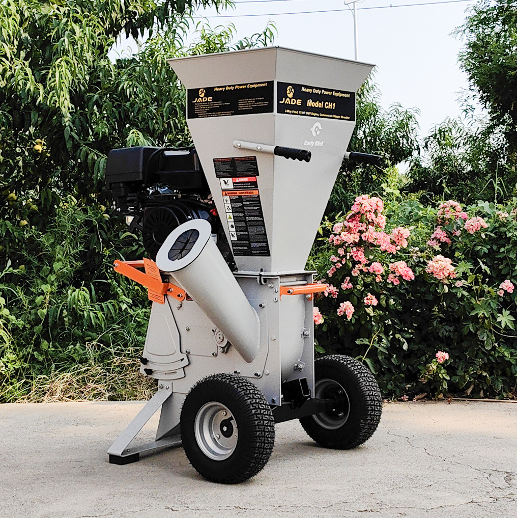 Ch3 Tracked Trailer Mounted Tree Branch Crusher Near Me Wood Grinder Chipper Grinder Branches Shredder Machine Horizontal