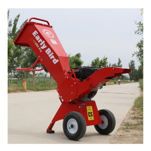 Garden Wood Chipper Machine Tree Leaves Crusher CS500 Wood Chipper Hydraulic Tractor Gas Wood Chippers