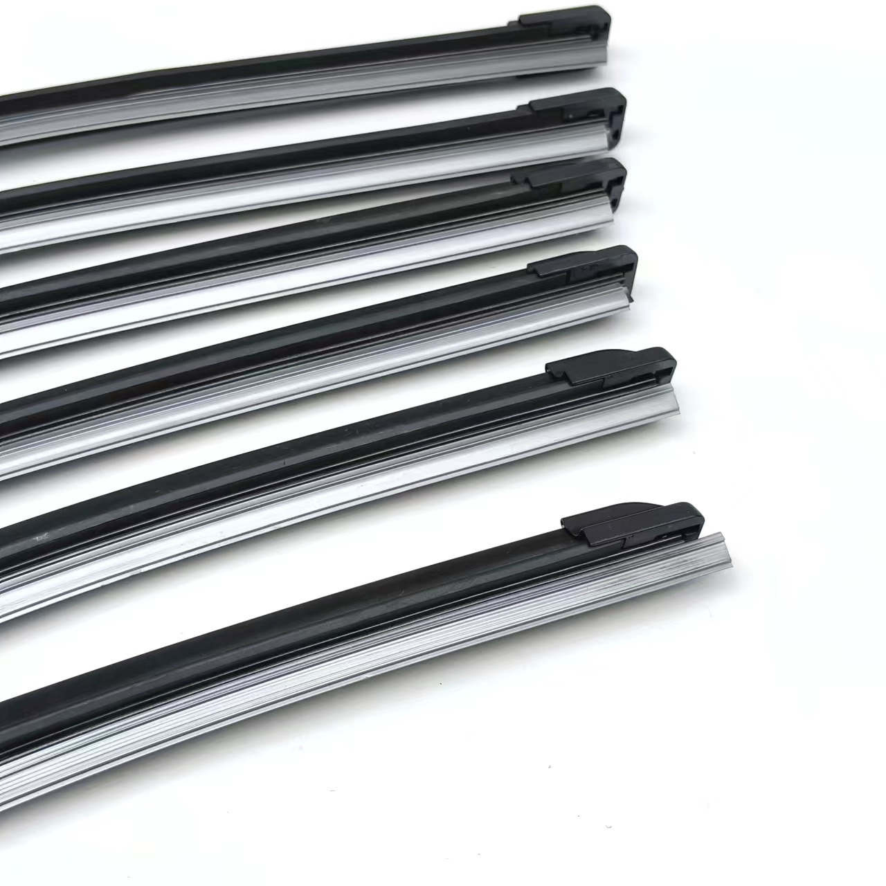 Car Windshield Frameless Wiper Blades Universal Soft Rubber Wipers