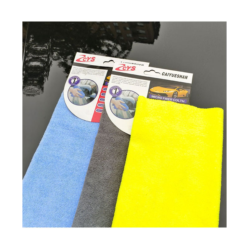 Factory wholesale Premium edgeless microfiber car detail cleaning dry car towel