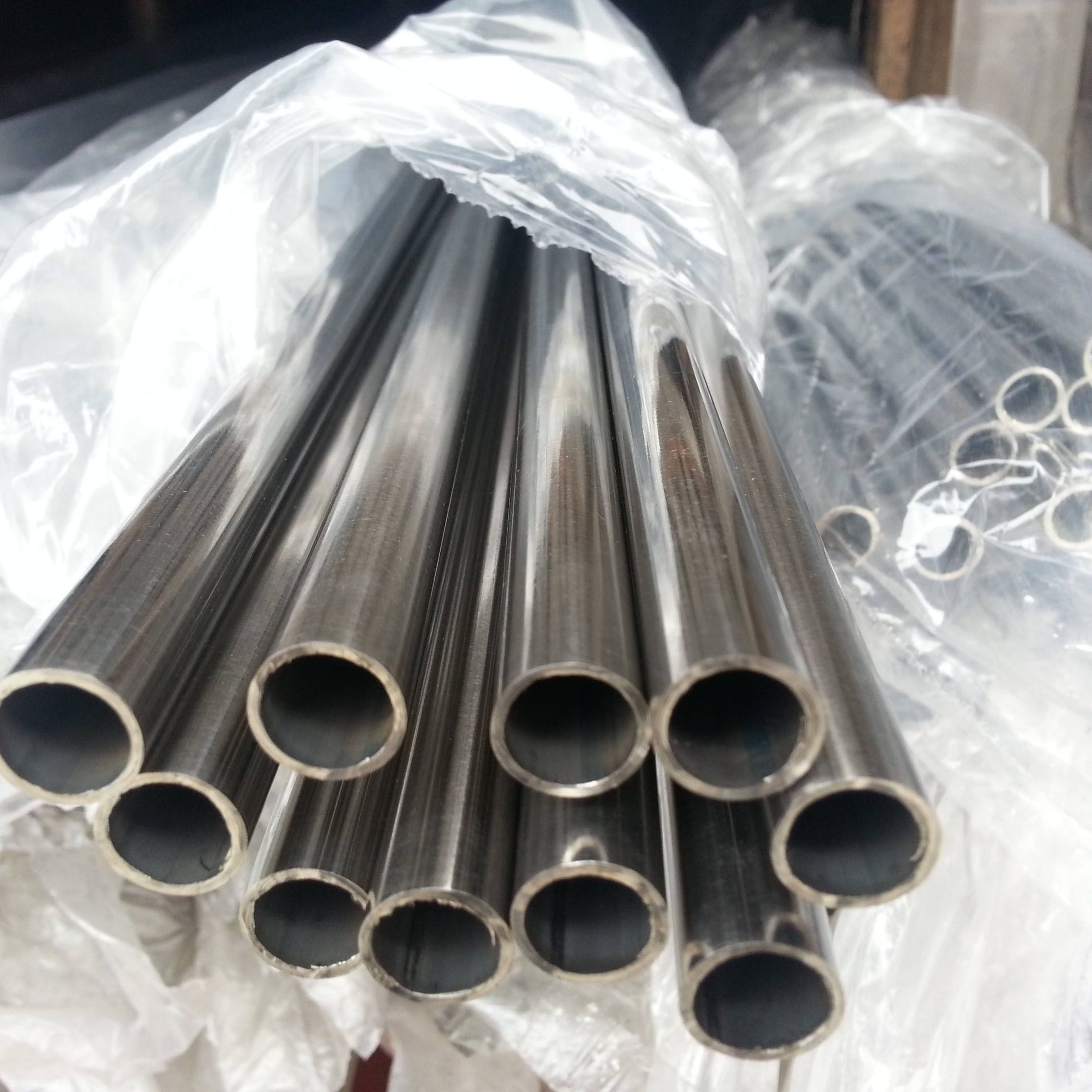 76mm 190mm 200mm Diameter Coated Stainless Steel Welded Round Profile Pipe