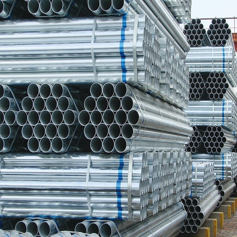 Hot DIP Galvanized Round Steel Pipe Gi Pipe Large Diameter Galvanized Steel Culvert Pipe