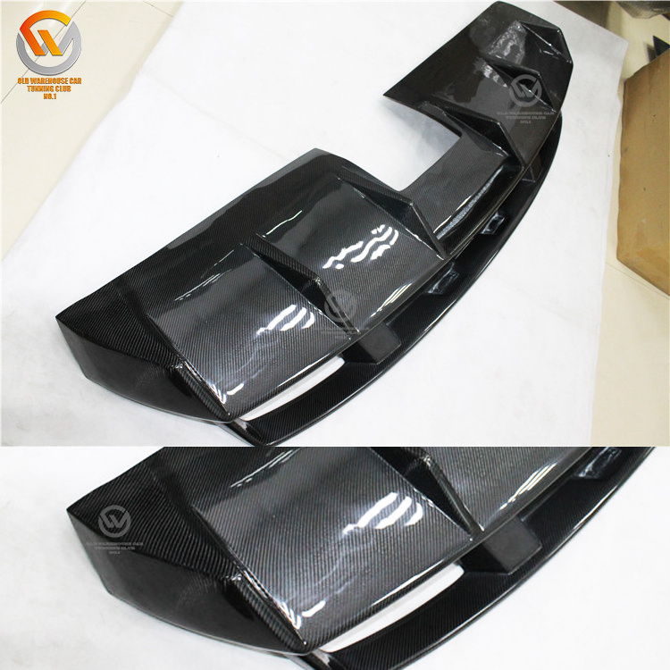 For Lamborghini Gallardo LP550 LP560 LP570 Carbon Rear Bumper Diffuser