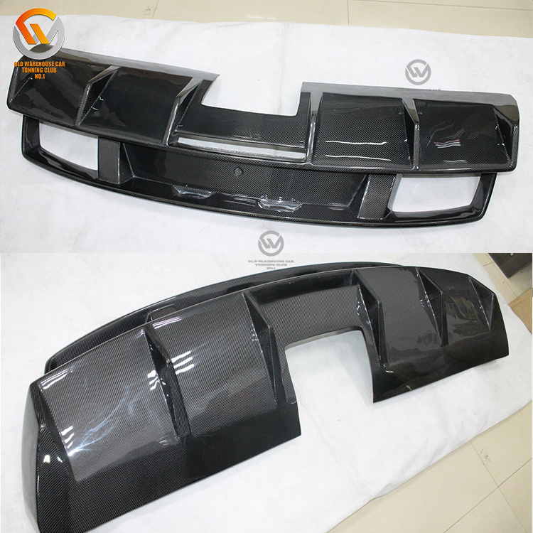 For Lamborghini Gallardo LP550 LP560 LP570 Carbon Rear Bumper Diffuser