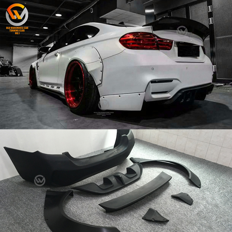 Fashion Auto Parts For BMW 4 Series F32/F33/F36 LB Performance Style Wide Body Kit