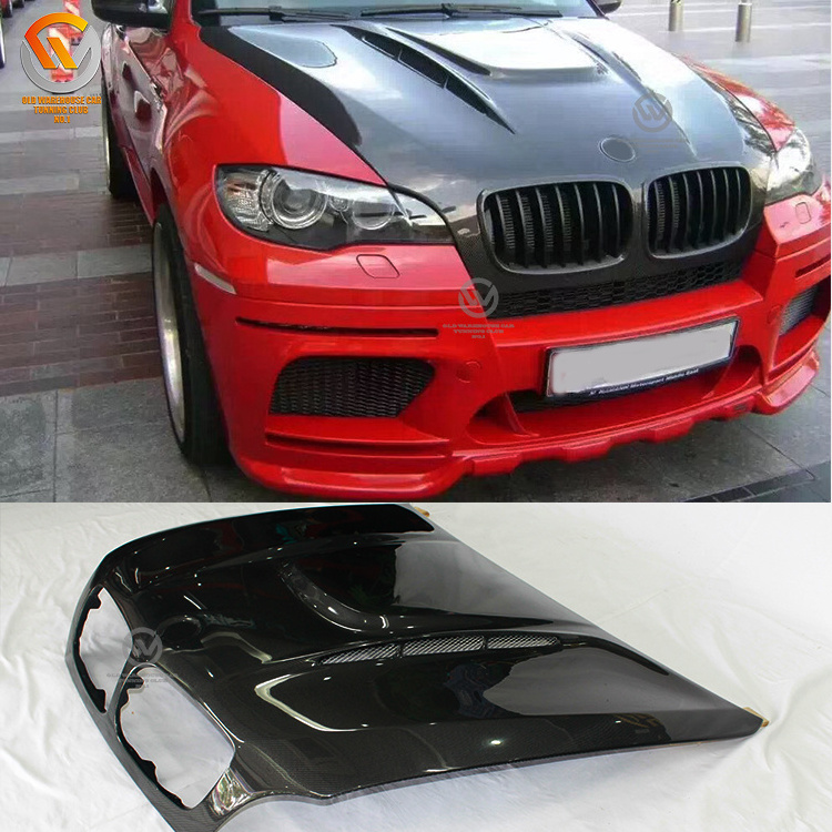 Carbon Fiber Hood For BMW 07-13 X5 E70 08-13 X6 E71