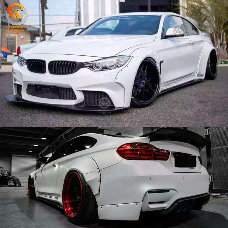 Fashion Auto Parts For BMW 4 Series F32/F33/F36 LB Performance Style Wide Body Kit