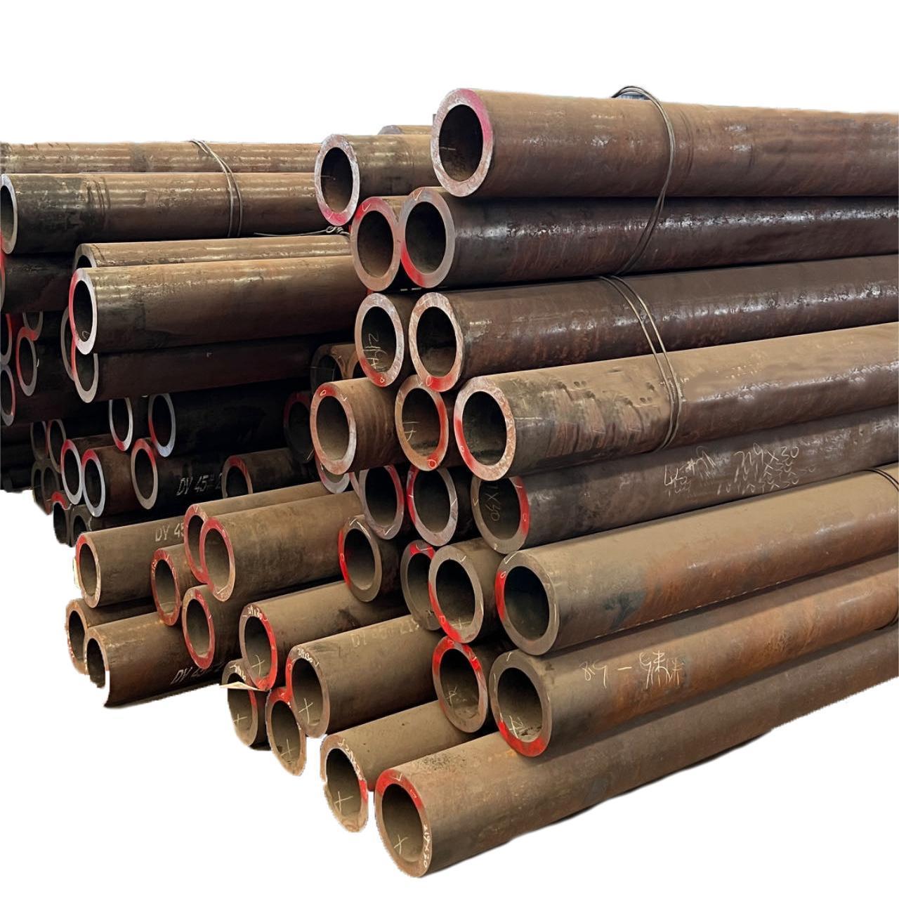 Hot-rolled Cold-drawn Hot-expanded API 5L Seamless Steel Line Pipe Conveying Gas, Water, and Oil & Petroleum