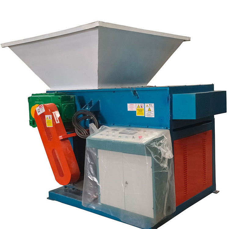 waste plastic single shaft polyurethane foam shredder machine