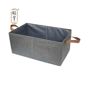 KUYUE Storage Baskets for Shelves Closet Storage bins Clothes Baskets With Metal Frame, Closet Bins for Wardrobe Decorative