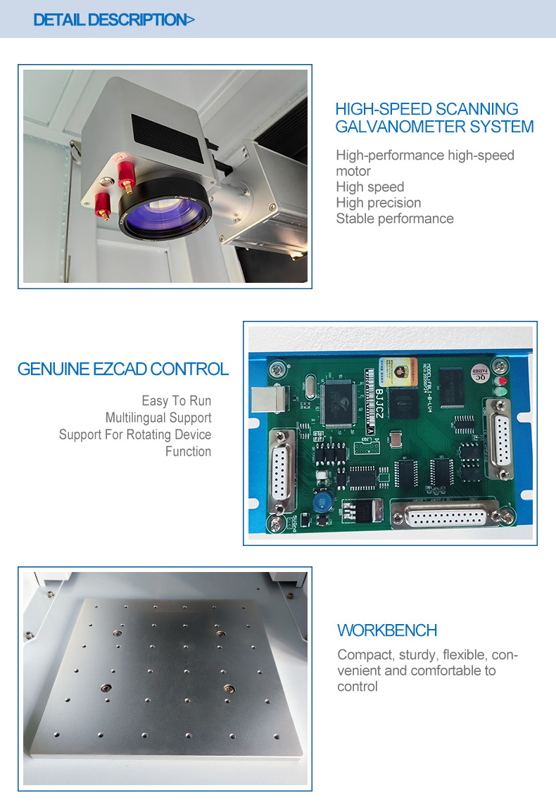 Portable Laser Marking Machine Easymark JPT M7 Mopa Fiber Laser 20W Engraver Colours on Metal Pet ID Tag Business Card