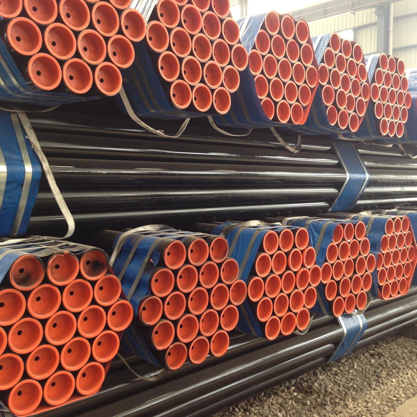 Seamless Carbon Steel Tube Sch 80 API 5l Astm a106 st44 black iron pipe seamless steel tube