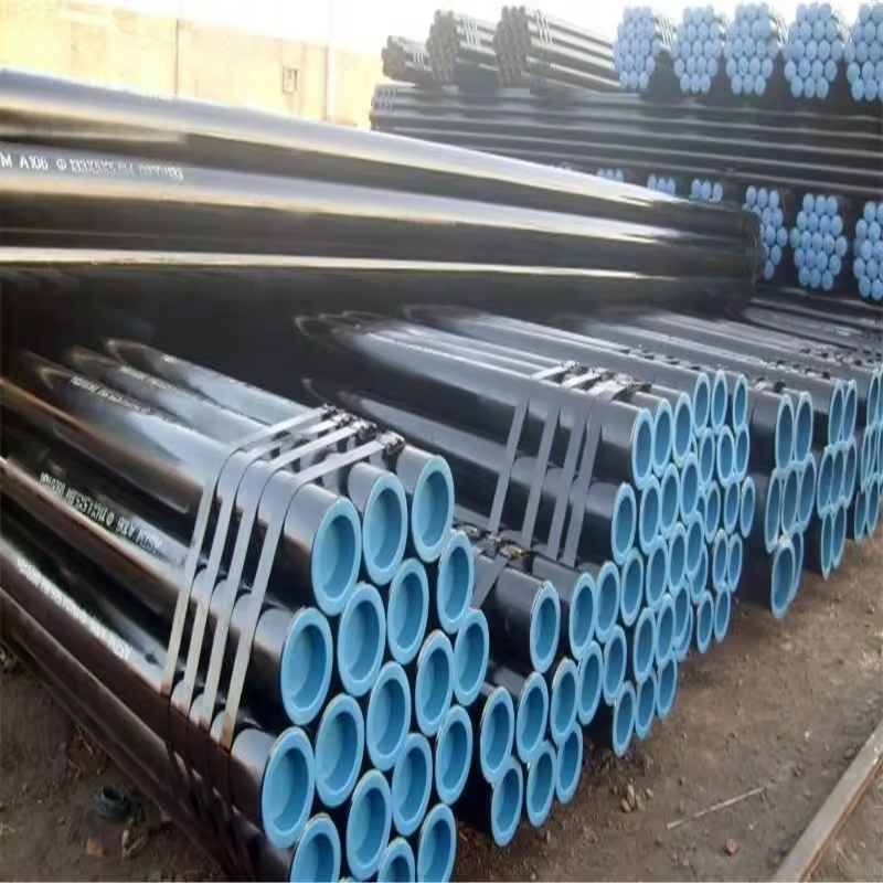 API X42 Gas Oil Tube Ms Round Low Carbon Pipe Black Iron Used For Petroleum Pipeline Seamless Steel Pipe