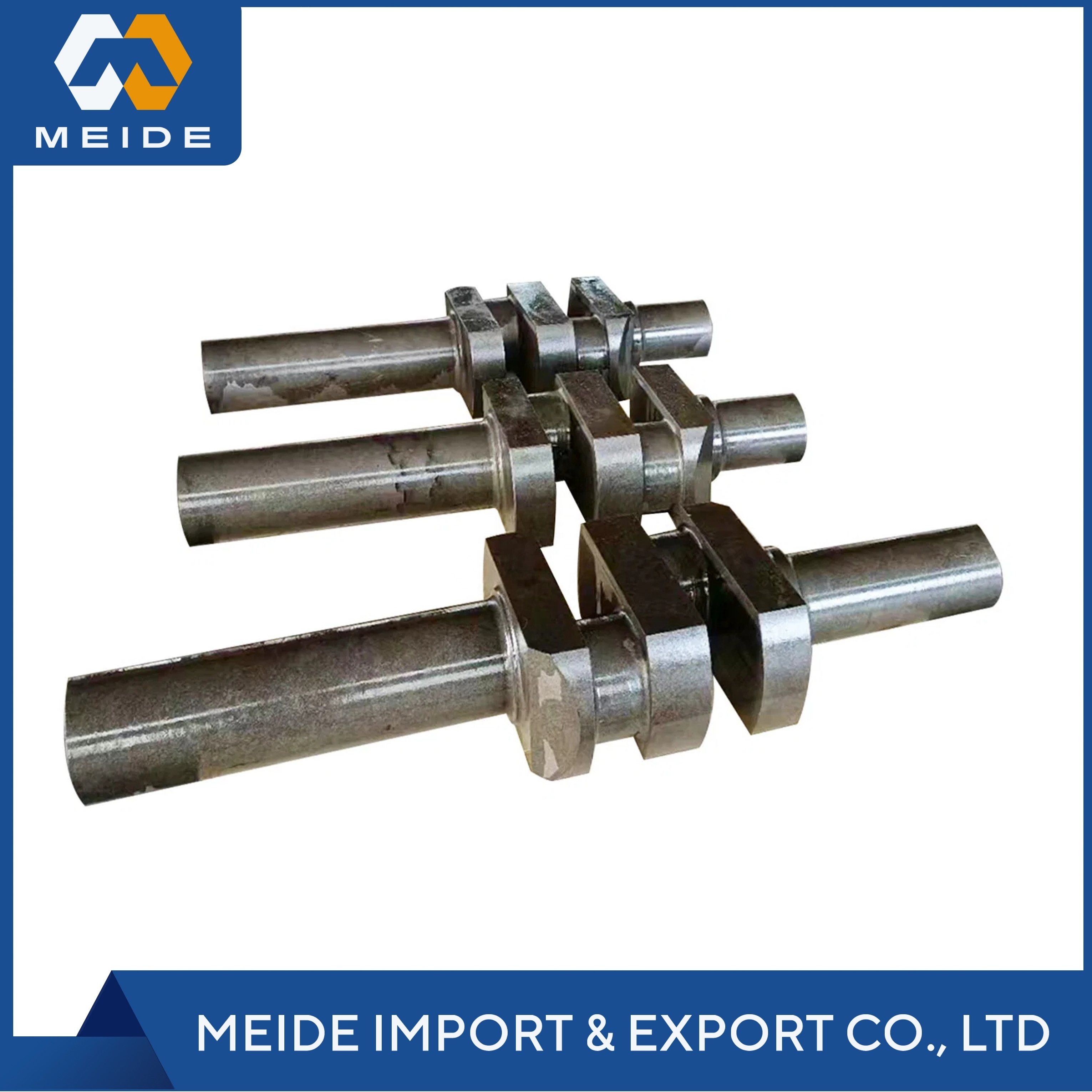 OEM Custom 8.9L 6lt Forged steel crankshaft forges Forging parts for auto parts in car and truck factories