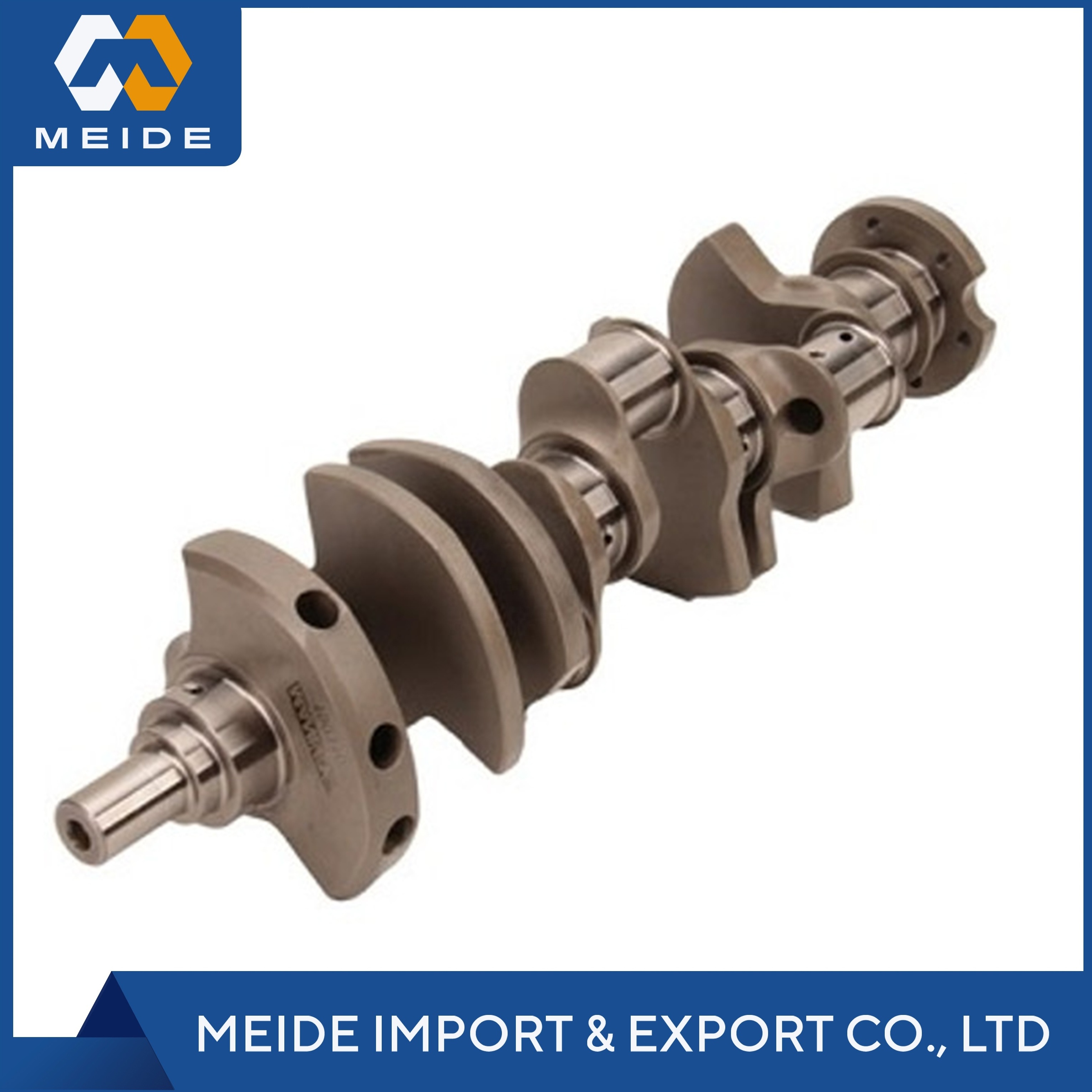 ME994219 cylinder block automotive excavator crankshaft 6D16 6D16T crankshaft excavator engine spare parts forging