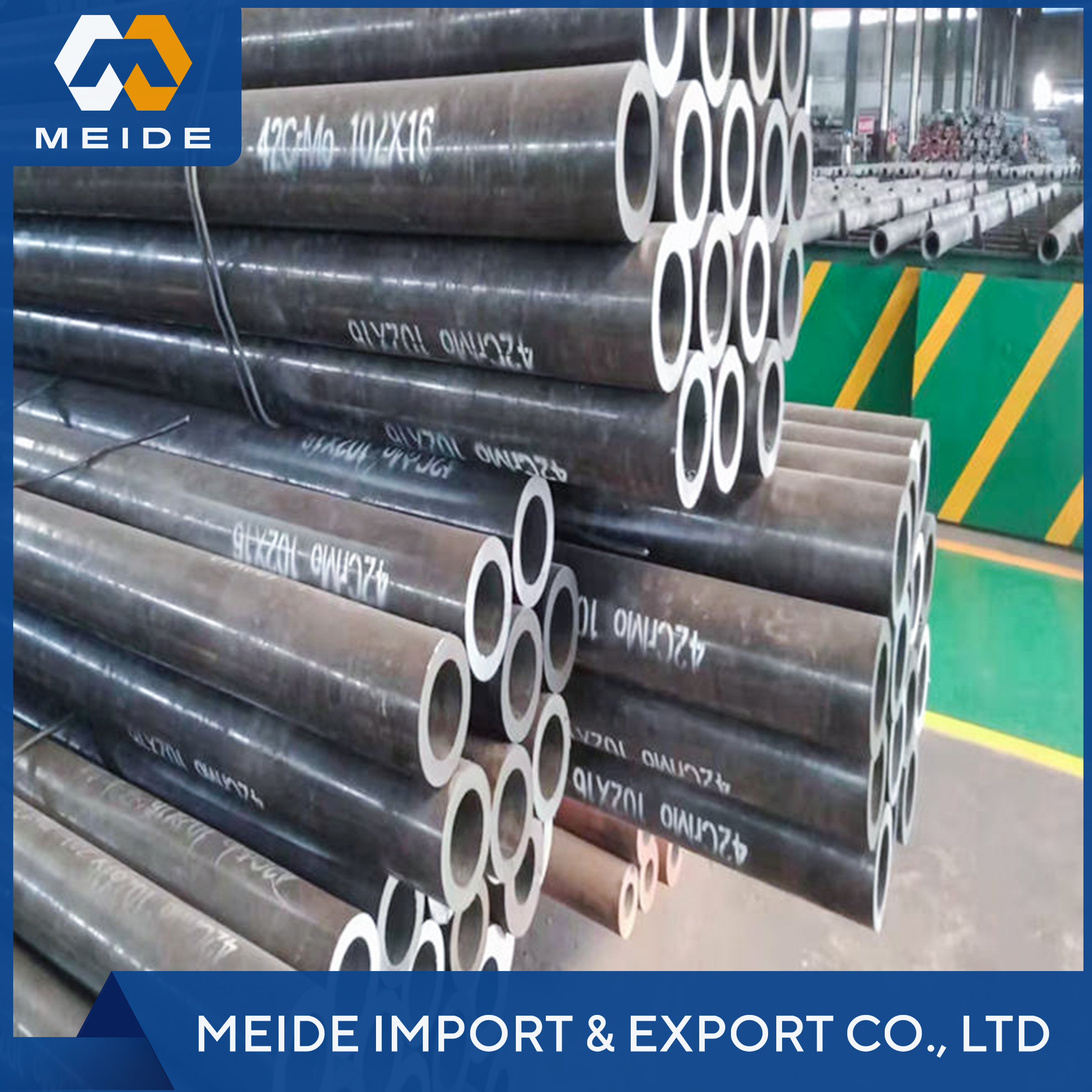 Chinese manufacturer round steel tube ASTM 1010 1020 1045 4130 4140 Hot Rolled Thick Wall Seamless Steel Pipe