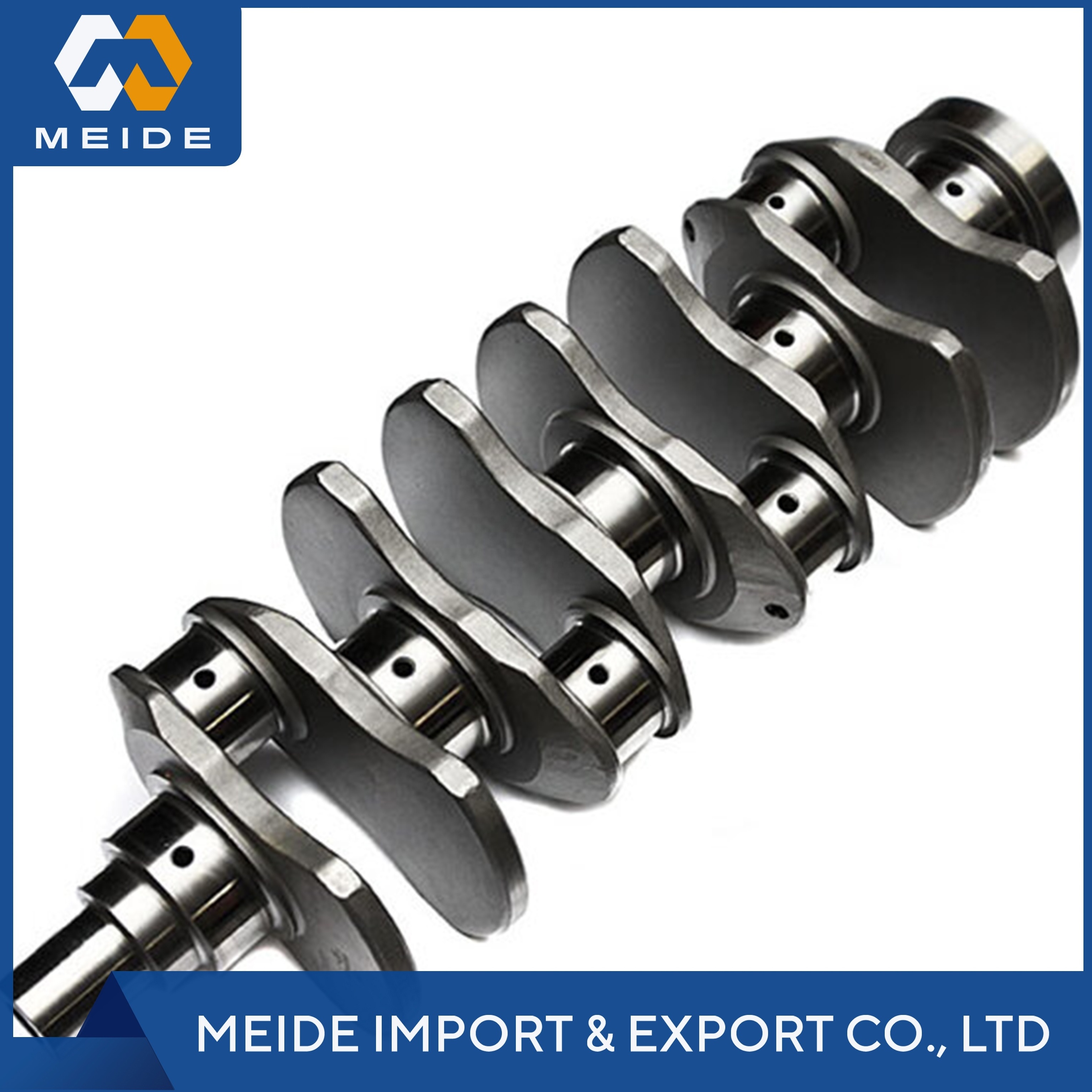 OEM Custom 8.9L 6lt Forged steel crankshaft forges Forging parts for auto parts in car and truck factories